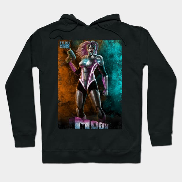 MOON Hoodie by carrillo_art_studios